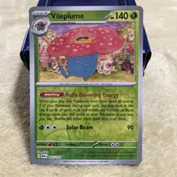 Vileplume 045/165 Reverse Holo Pokemon Card - Image 1