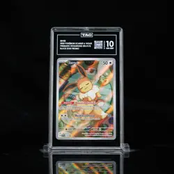 Pokemon TCG Eevee Prismatic Evolutions Black Star Promo TAG 10 - Image 1