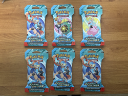 Pokemon TCG: Journey Together Sleeved Blister Packs X 6 - Image 1
