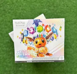 Pokemon Prismatic Evolutions Elite Trainer Box ETB New Sealed - Image 1