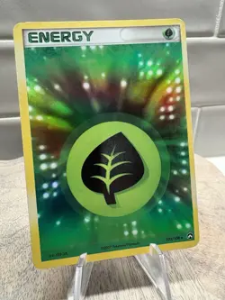 2007 Pokemon EX Power Keepers Grass Energy Holo #103/108 - Image 1