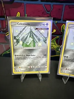 Pokemon TCG Galarian Perrserker Kartana Celesteela Shiny Vault Lot Of 3 NM - Image 2