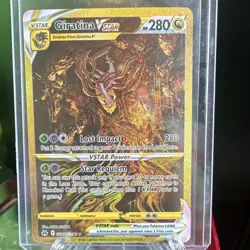 Pokemon Giratina VSTAR Secret Rare GG69/GG70 Crown Zenith Galarian Gallery Holo - Image 1