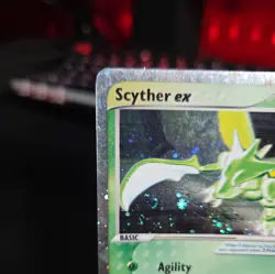 SWIRL Scyther EX 102/109 HP Holo Pokemon Ruby & Sapphire SEE PICS Read Des. - Image 2