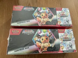 Sam's Club Pokemon Prismatic Evolutions Surprise Box & Booster Bundle lot of 2 - Image 1