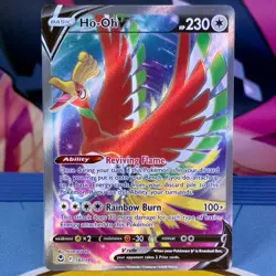 Ho-Oh V - 187/195 - Full Art Ultra Rare - Silver Tempest - English - Pokemon - Image 1
