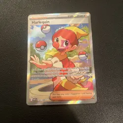 Pokemon TCG Harlequin 163/086 Ultra Rare Scarlet Violet White Flare - Image 1