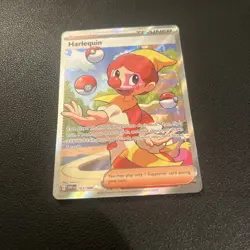 Pokemon TCG Harlequin 163/086 Ultra Rare Scarlet Violet White Flare - Image 2