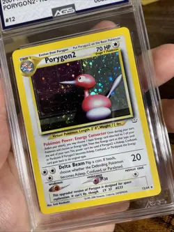 ✨ Pokemon AGS 7 Porygon2 #12 Neo Revelation “Double Holo” Error ✨ - Image 5