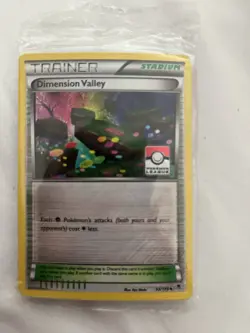Sealed Holo Dimension Valley (Promo) Pokemon League NM - Image 1