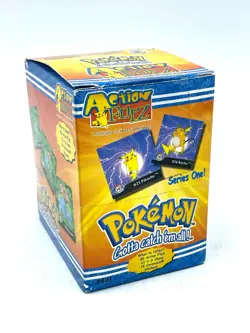 VINTAGE 1999 Pokemon ACTION FLIPZ SERIES 1 booster pack 24 pcs NEW OLD STOCK #AU - Image 1