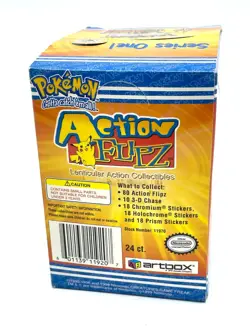 VINTAGE 1999 Pokemon ACTION FLIPZ SERIES 1 booster pack 24 pcs NEW OLD STOCK #AU - Image 3