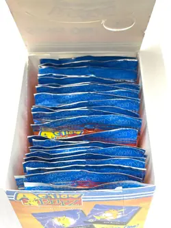 VINTAGE 1999 Pokemon ACTION FLIPZ SERIES 1 booster pack 24 pcs NEW OLD STOCK #AU - Image 5