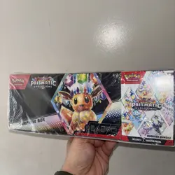 Pokemon Prismatic Evolutions Surprise Box + Booster Bundle Sams Club New Sealed - Image 1