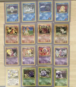 Pokemon Bundle Gym Heroes, Gym Challenge Vintage WOTC Very Good x 16 - Image 1