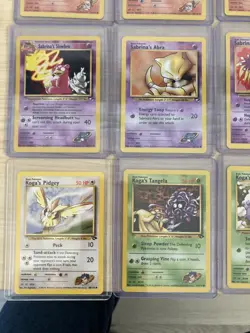 Pokemon Bundle Gym Heroes, Gym Challenge Vintage WOTC Very Good x 16 - Image 3