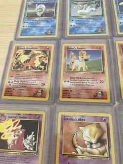 Pokemon Bundle Gym Heroes, Gym Challenge Vintage WOTC Very Good x 16 - Image 4