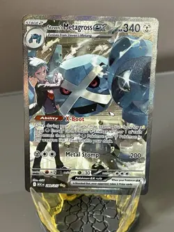 Pokemon Steven's Metagross EX Holo Rare 289/217 340 HP ASC Set - Image 1