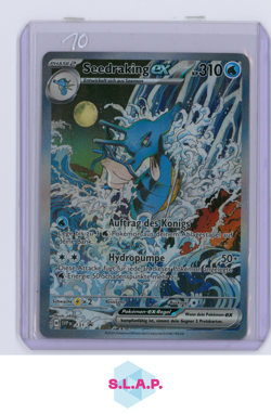 SEEDRAKING EX POKEMON 131 2024 BLACK STAR PROMO SVP SFA SPEC ILLU RARE GERMAN - Image 1