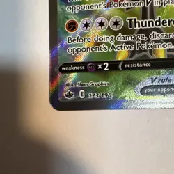Pokemon: Galarian Zapdos V Full Art Chilling Reign 173/198 (Ultra Rare Holo) - Image 3
