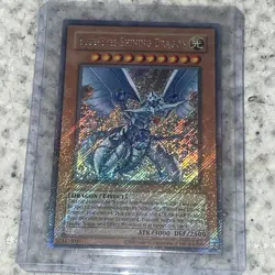 Blue-Eyes Shining Dragon RP02-EN096 Retro Pack 2 Secret Rare. - Image 1