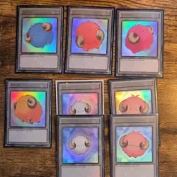 Yu-Gi-Oh! Ultra Rare Scapegoat Token set LC04-EN004-009 2 x 8 & 9 - Image 1