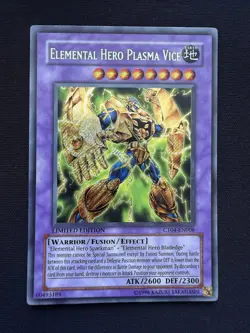 Yu-Gi-Oh! "Elemental HERO Plasma Vice" CT04-EN006 | Secret Rare | Limited | NM - Image 1