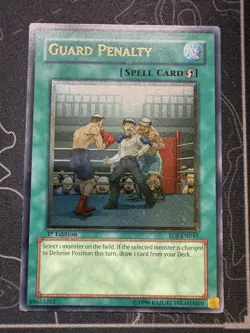 Yu-Gi-Oh! Guard Penalty EOJ-EN045 (UtR) 1st Edition NM/LP - Image 1