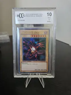YU-GI-OH 2010 Red Eyes Black Dragon LC01-EN006 BCCG 10 - Image 1