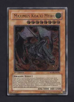 Yu-Gi-Oh! Maximus Koa'ki Meiru SOVR-FR081 Ultimate Rare 1st Ed. - Image 1