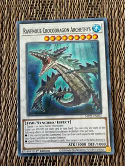 Ravenous Crocodragon Archethys Common 2021 Tin of Ancient Battles MP21-EN067 LP - Image 1