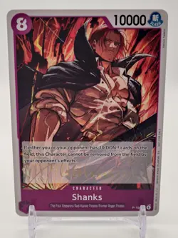 Shanks P-104 Promo Card Set 2025 ENGLISH NM One Piece - Image 1