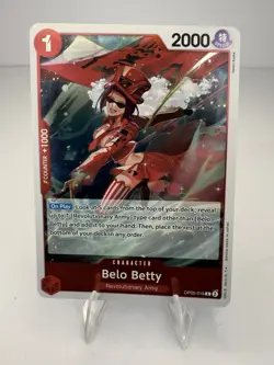 One Piece Belo Betty (OP05-015) Premium Booster NM FOIL - Image 1