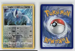 LUGIA 132/185 VIVID VOLTAGE REVERSE HOLO POKEMON TCG LP - Image 3