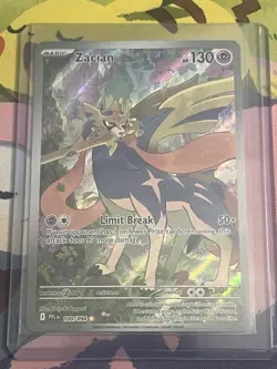Zacian 100/94 Phantasmal Flames Illustration Rare- Near Mint - Image 2