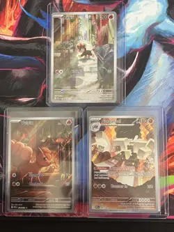 2025 Pokemon TCG Mega Evolution Illustration Rare Holo Lot of 10 - Image 3