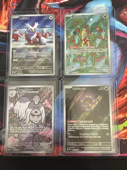 2025 Pokemon TCG Mega Evolution Illustration Rare Holo Lot of 10 - Image 5