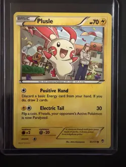 Plusle 31/111 XY-Furious Fists Regular Pokemon TCG - Image 1