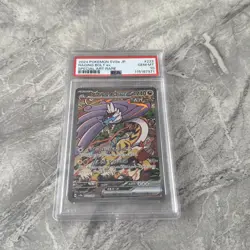 Raging Bolt ex 222/187 Terastal Festival SV8a SAR PSA 10 GEM MINT Pokemon TCG - Image 3