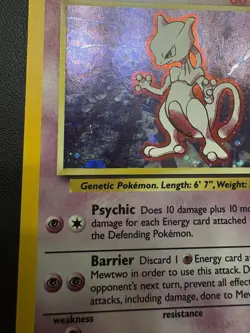 Mewtwo 010/130 Base Set 2 Holo - Vintage WOTC Pokemon TCG - Image 2