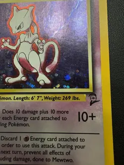 Mewtwo 010/130 Base Set 2 Holo - Vintage WOTC Pokemon TCG - Image 3