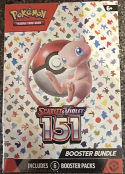 POKEMON NEW & FACTORY SEALED SCARLET & VIOLET 151 BOOSTER BUNDLE BOX-6 PACK 820650853210 - Image 1