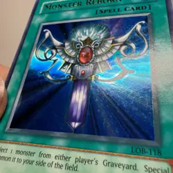 Yugioh Monster Reborn LOB-118 (Ultra Rare) Unlimited LP - Image 2