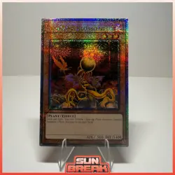 Yugioh! Lonefire Blossom - RA01-EN002 - Quarter Century Secret Rare - 1st Edi - Image 1