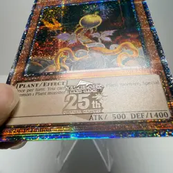 Yugioh! Lonefire Blossom - RA01-EN002 - Quarter Century Secret Rare - 1st Edi - Image 3