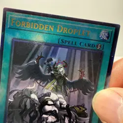 Yugioh! Forbidden Droplet - RA01-EN064 - Prismatic Ultimate Rare - 1st Edition N - Image 3