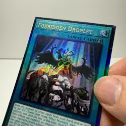 Yugioh! Forbidden Droplet - RA01-EN064 - Prismatic Ultimate Rare - 1st Edition N - Image 4