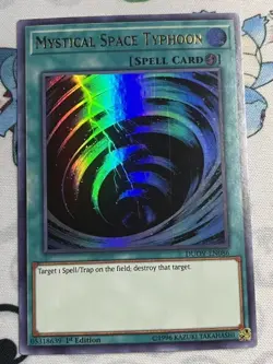 Mystical Space Typhoon - 1st Edition - DUOV-EN086 - Ultra Rare (NM) - Yugioh - Image 1