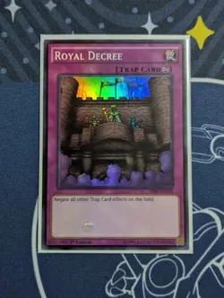 Royal Decree - THSF-EN058 - Super Rare (NM) - Yugioh - Image 1