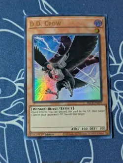 D.D. Crow (BLCR-EN077) - Ultra Rare (NM) Yugioh - Image 1